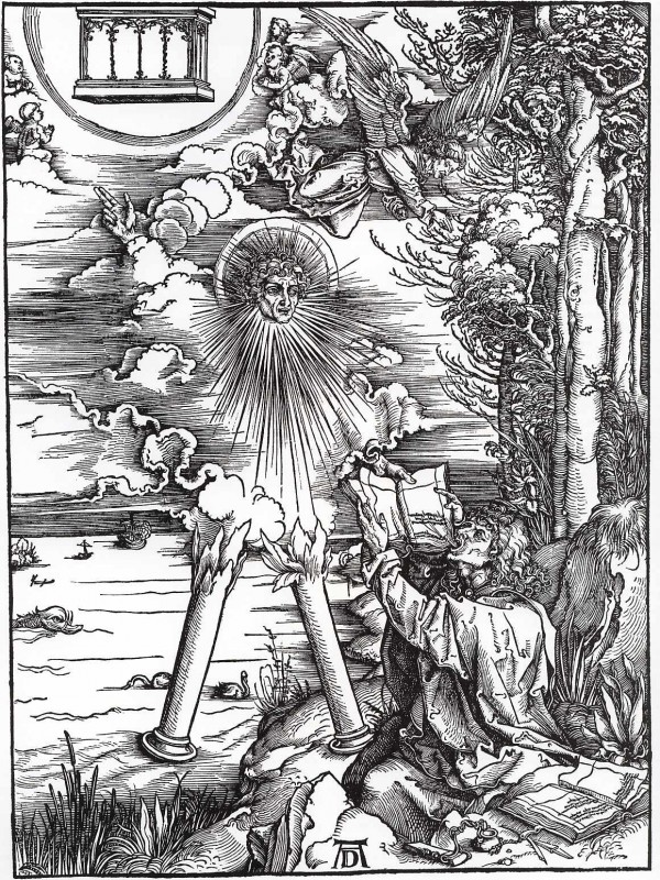 St. John Devouring the Book from the 'Apocalypse' by Albrecht Durer